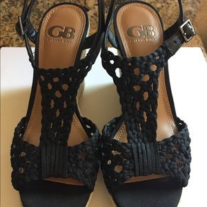Gianni Bini Black Wedges